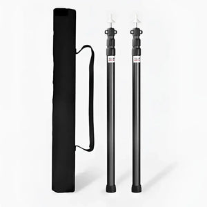 Adjustable Shade Sail Poles for Tarps & Canopies