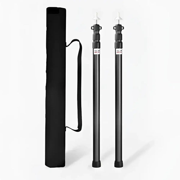 Adjustable Shade Sail Poles for Tarps & Canopies