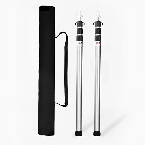 Adjustable Shade Sail Poles for Tarps & Canopies