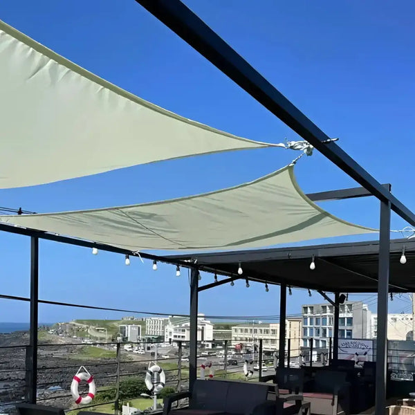 Toldo Vela Cuadrado Beis