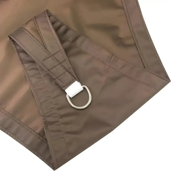 Toldo Vela Rectangular Marron