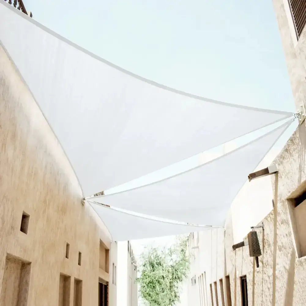Toldo Vela Triangular Blanco