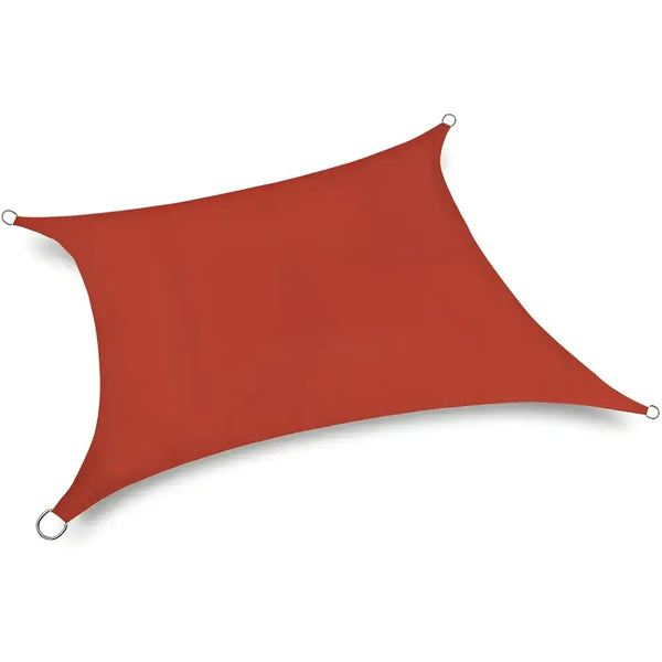 Toldo Vela Cuadrado Rojo