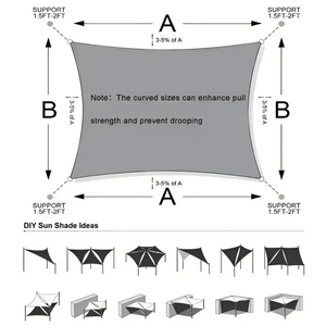 Toldo Vela Triangular Morado
