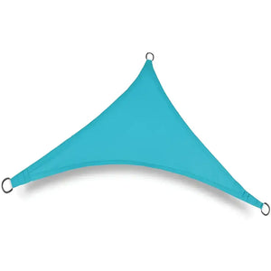Toldo Vela Triangular Turquesa