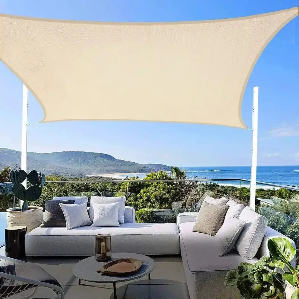 Toldo Vela Cuadrado Beis