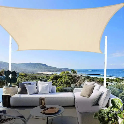 Toldo Vela Cuadrado Beis