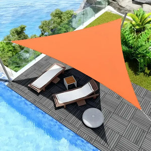 Toldo Vela Triangular Naranja