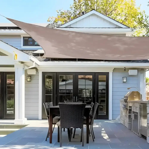 Toldo Vela Rectangular Topo