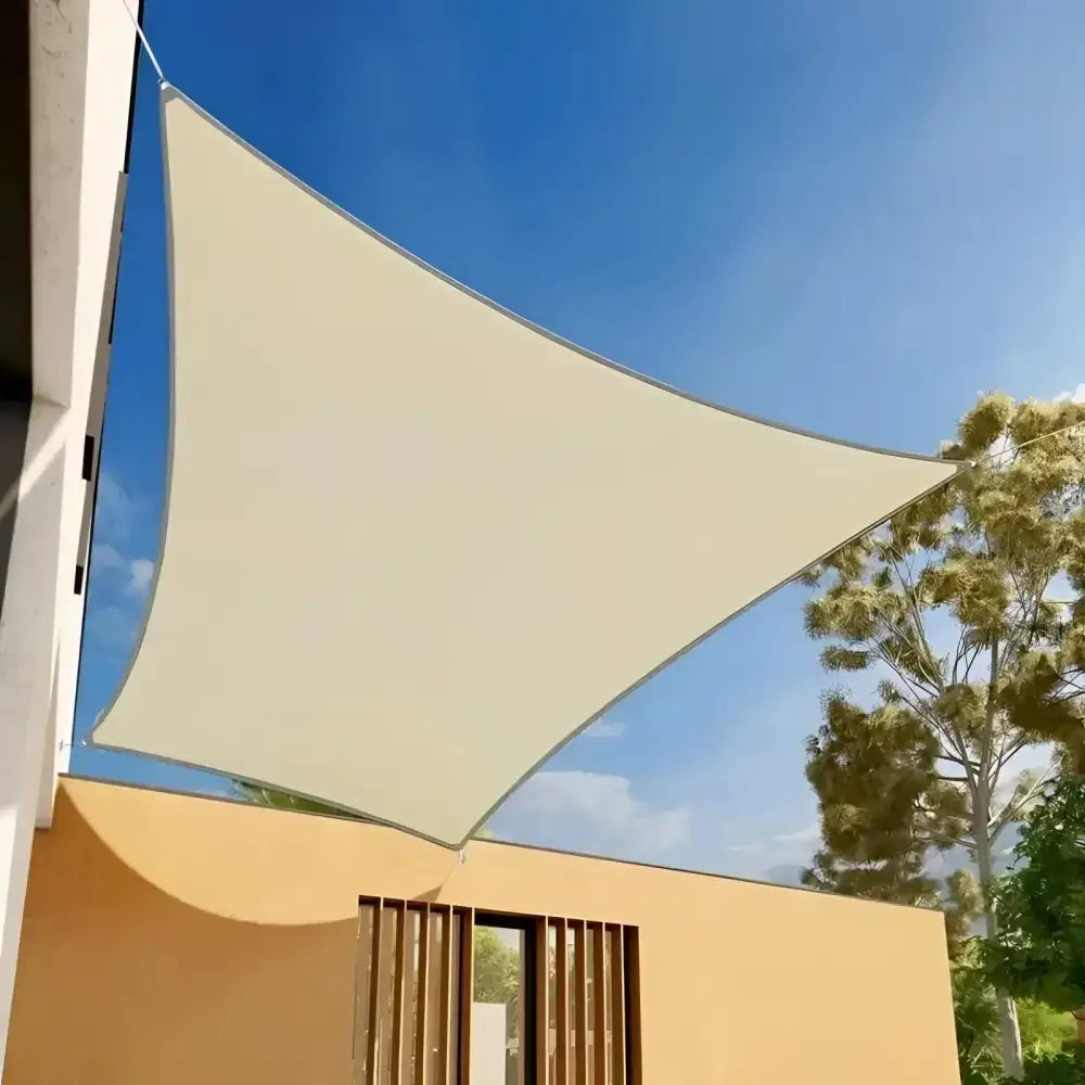 Toldo Vela Rectangular Beis
