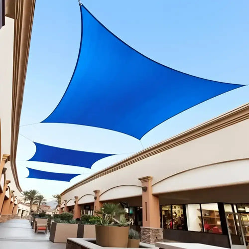 Toldo Vela Cuadrado Azul