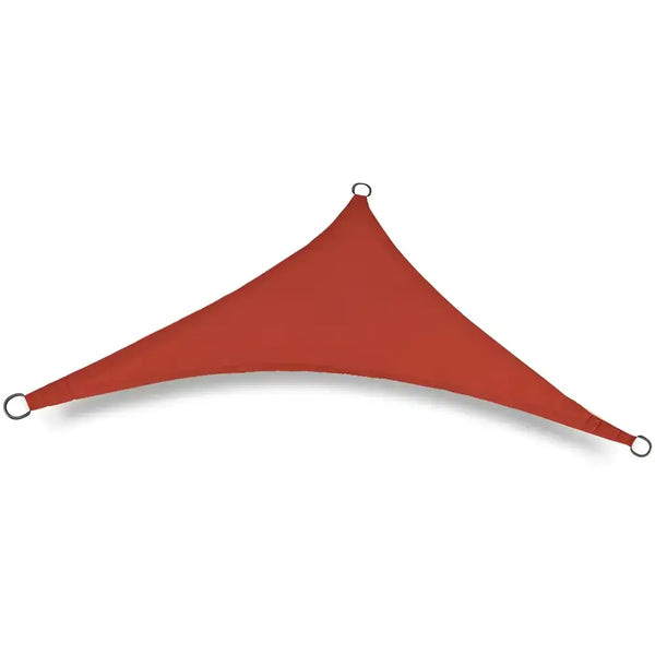 Toldo Vela Triangular Rojo