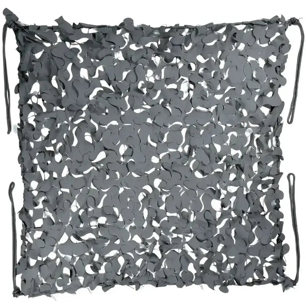 Gray Camo Netting | 420D Reinforced Camo Shade Netting