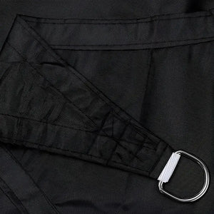 Toldo Vela Rectangular Negro