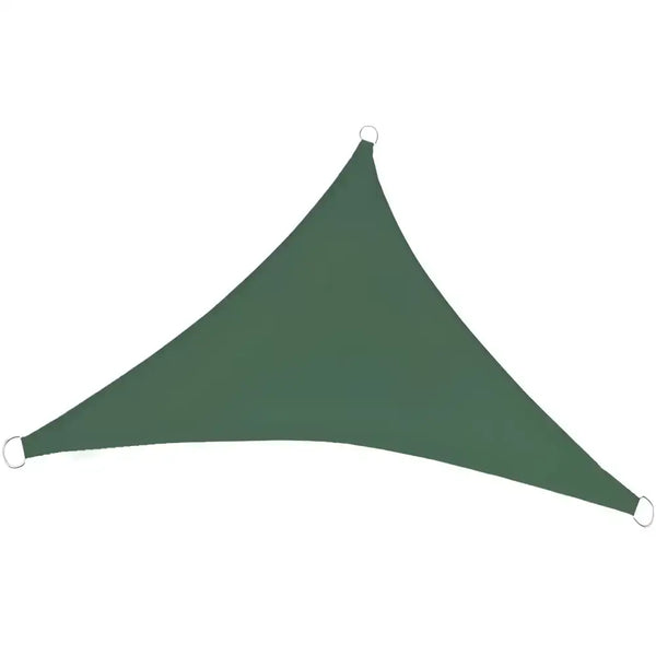 Toldo Vela Triangular Verde Oscuro
