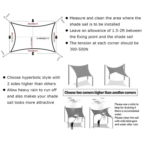 Toldo Vela Cuadrado Gris