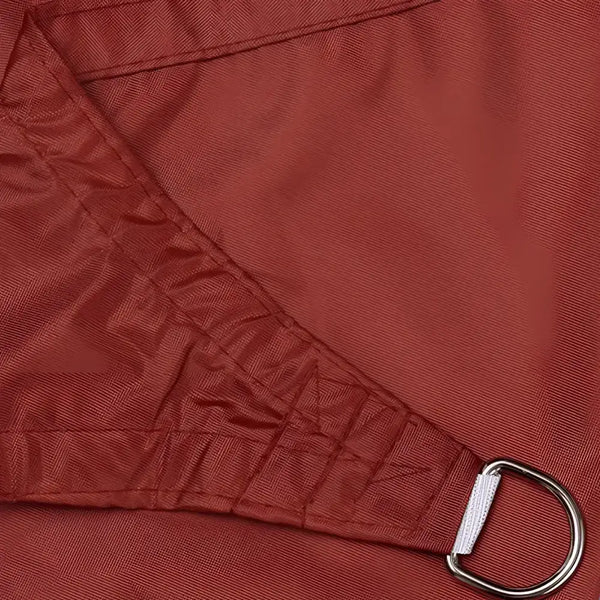 Toldo Vela Rectangular Granate