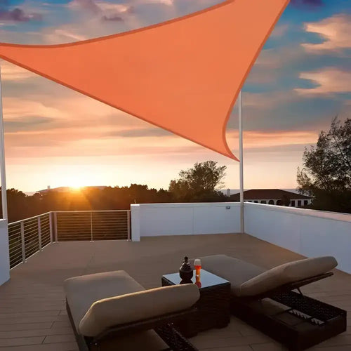 Toldo Vela Triangular Naranja