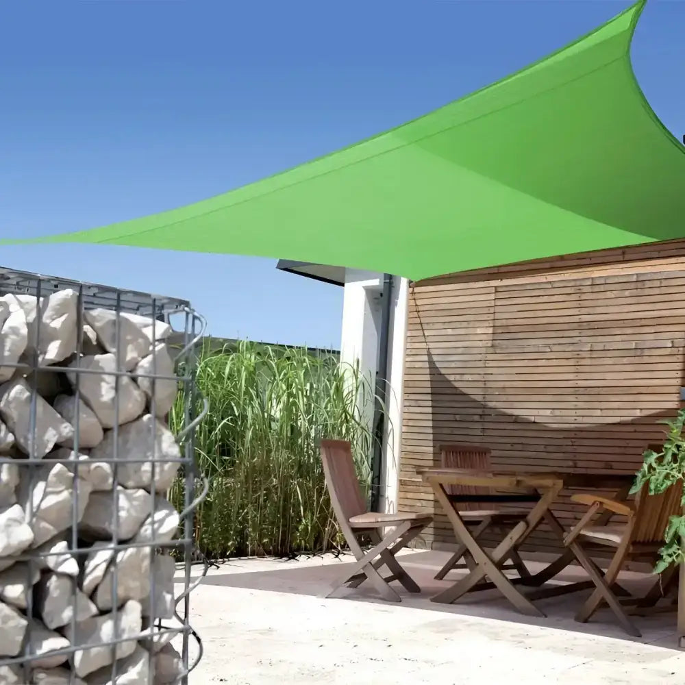 Toldo Vela Rectangular Verde