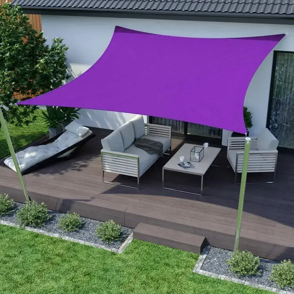 Toldo Vela Cuadrado Morado