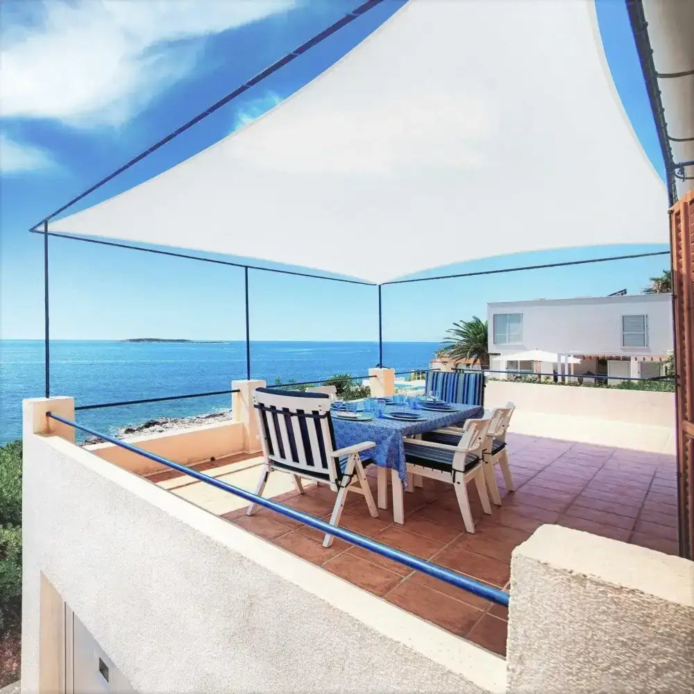 Toldo Vela Cuadrado Blanco