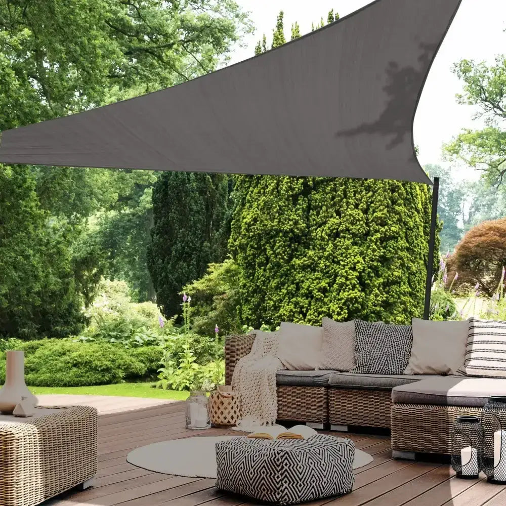 Toldo Vela Triangular Antracito