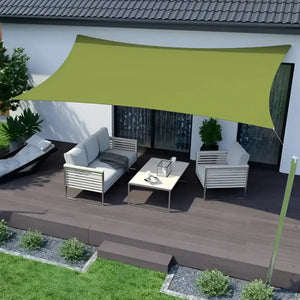 Toldo Vela Rectangular Verde Lima