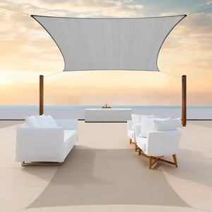 Toldo Vela Cuadrado Gris