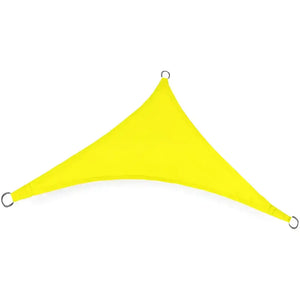 Toldo Vela Triangular Amarillo