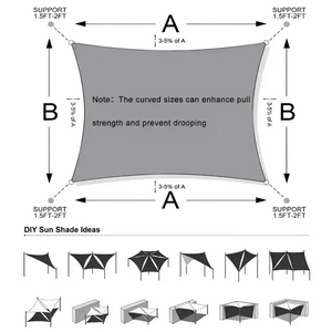 Toldo Vela Triangular Antracito