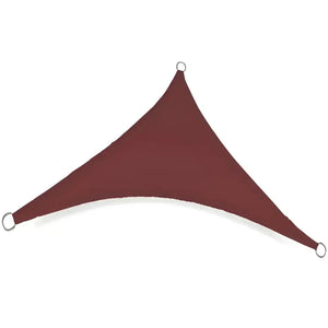 Toldo Vela Triangular Granate