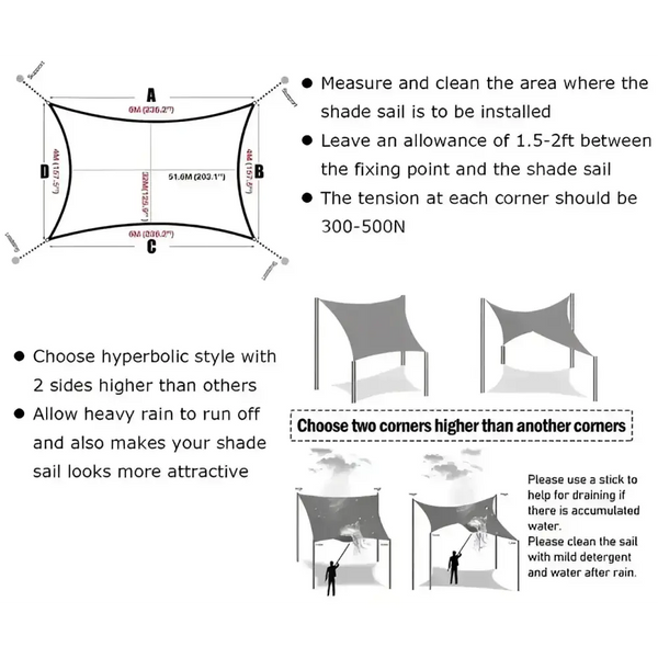 Toldo Vela Triangular Topo
